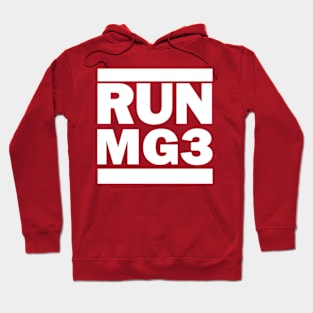 Run MG3 - White Hoodie